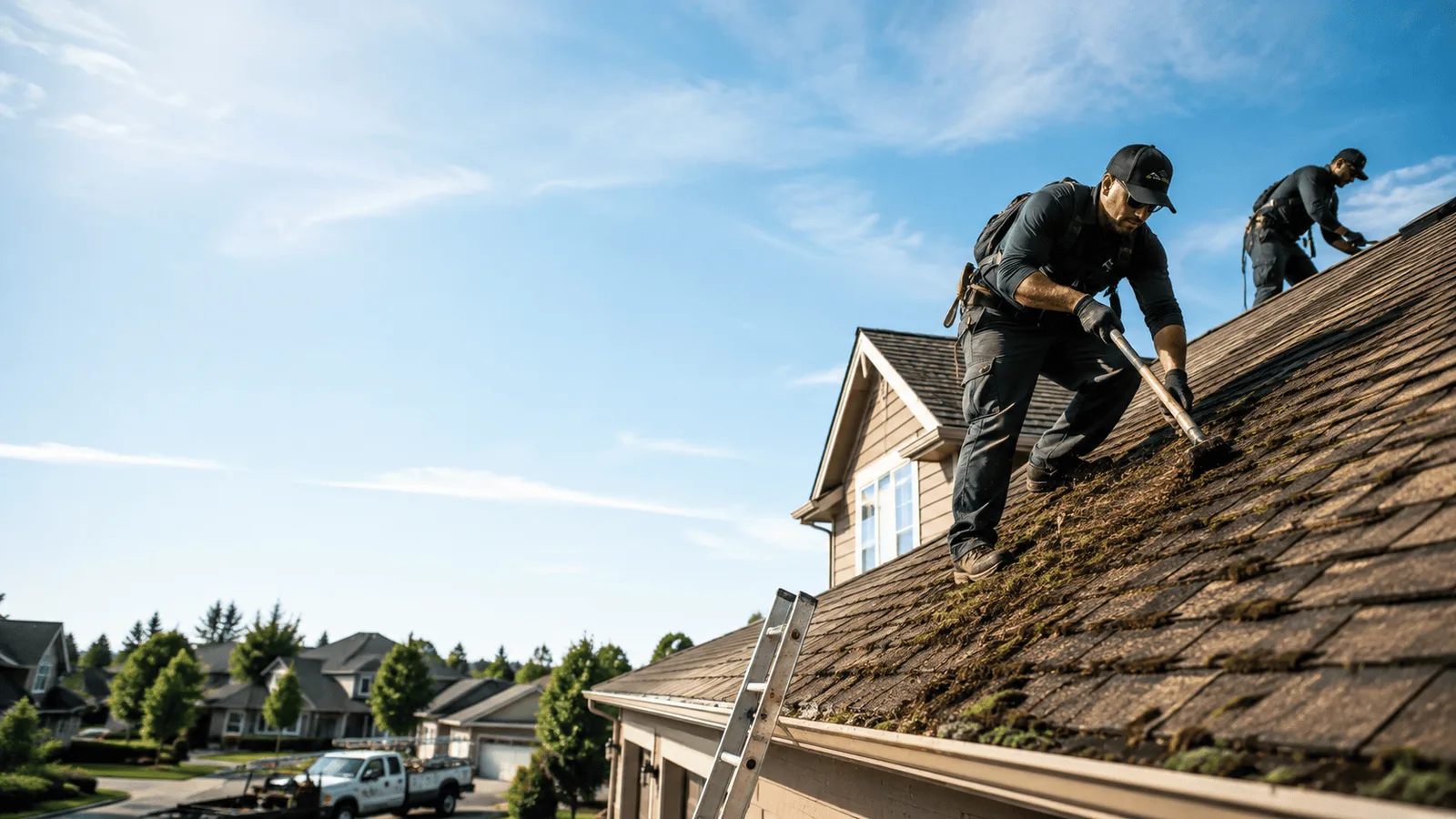 Roof Moss Removal in Pickering, MO near me